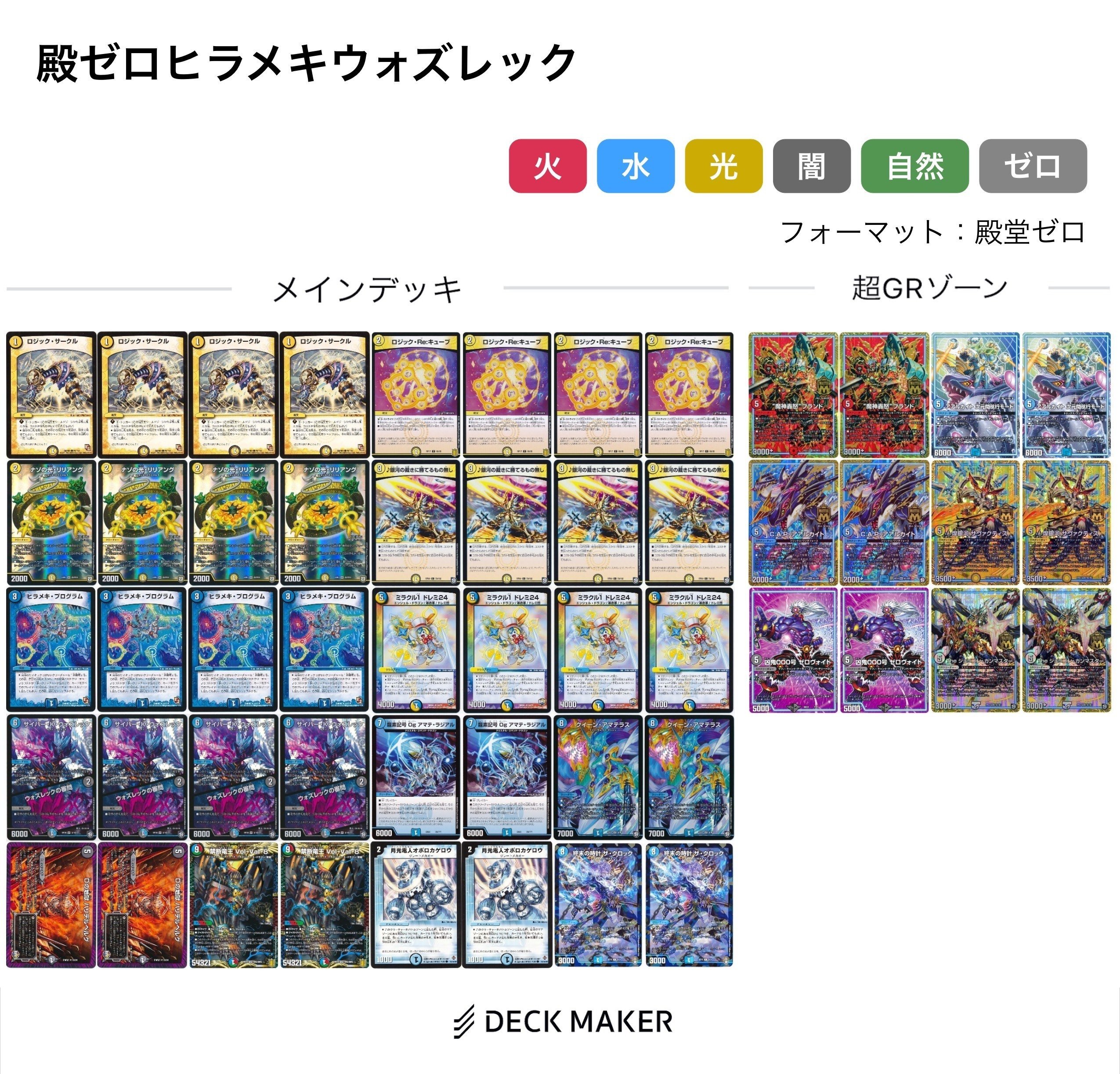 デュエマ ゲートボール ヒラメキウォズレック デュエマ ゲートボール