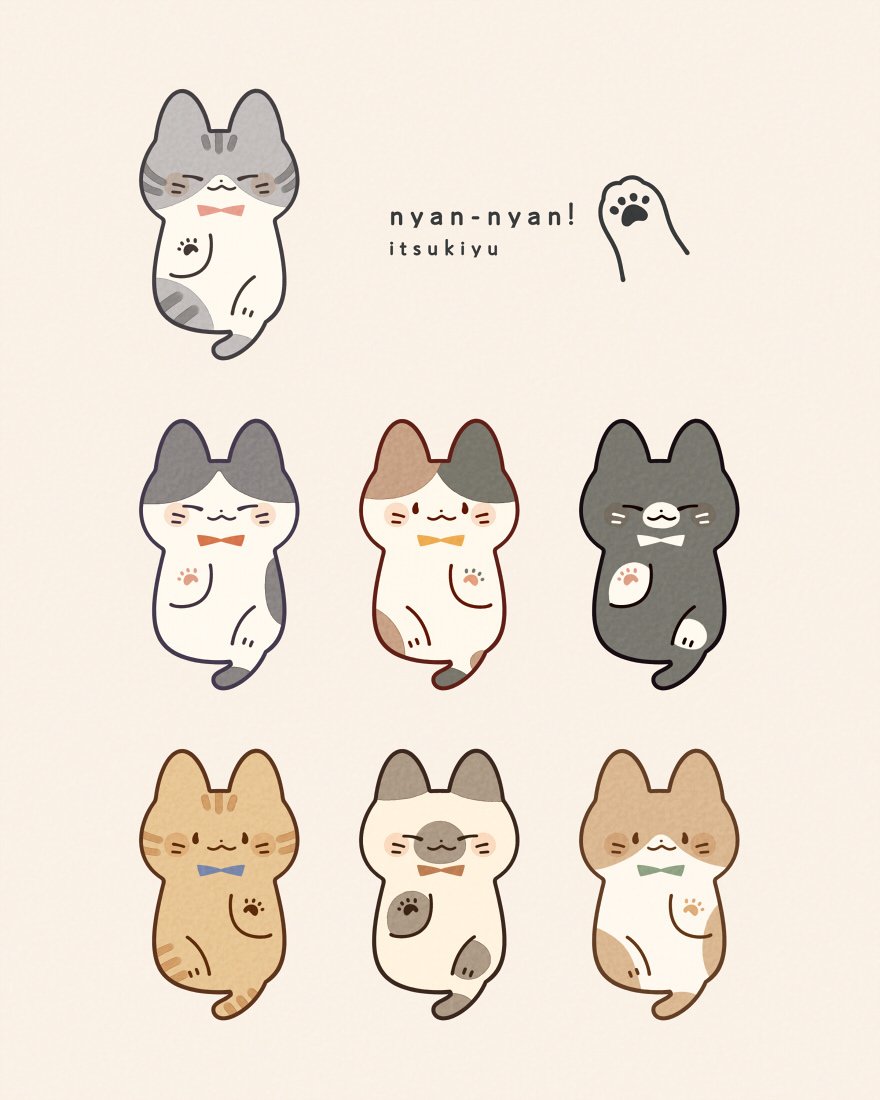 ねこを描くの上手になりたい練習｜いつきゆう｜イラストレーター