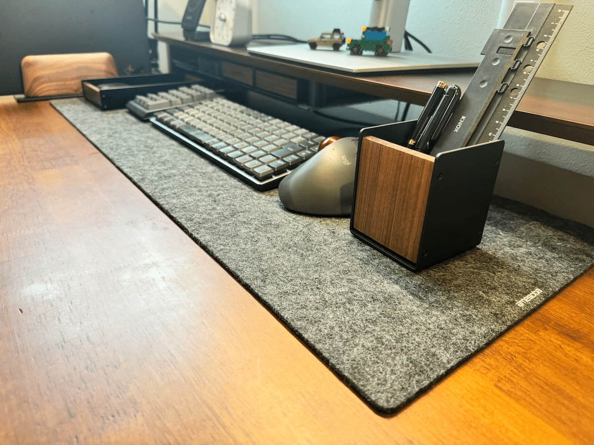 amesoba デスクシェルフ レビュー！卓上モニタースタンドで整う理想の