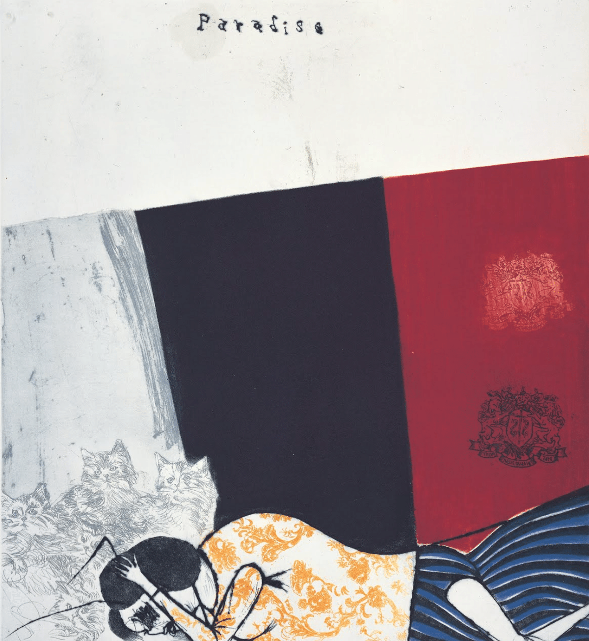 池田満寿夫 イノシシ リトグラフ 1995年 猪 現代アート 限定150部 版画