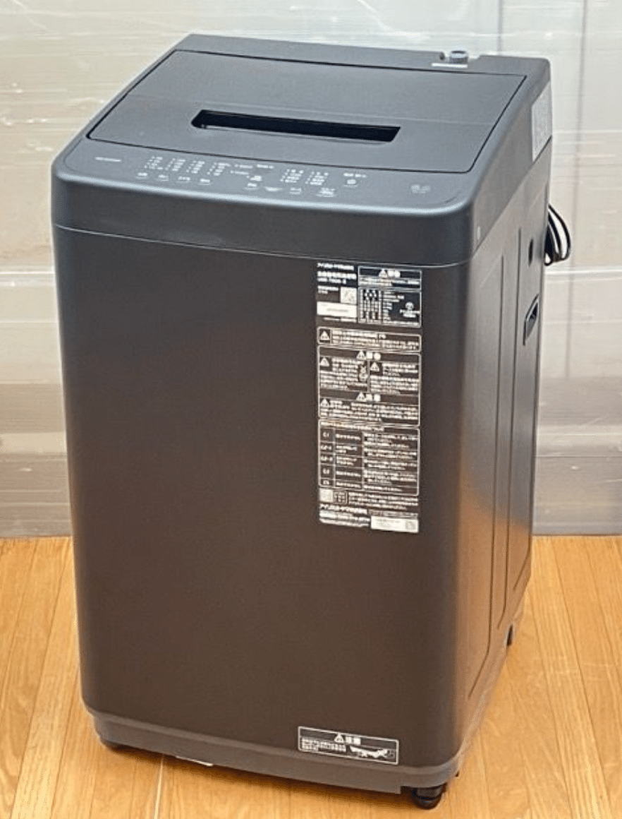 2025年版】一人暮らしに神すぎる洗濯機！アイリスオーヤマ IAW-T606-B