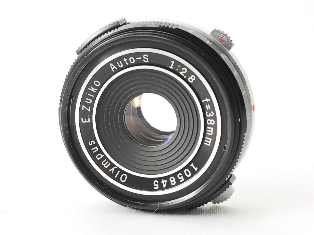 Olympus F.Zuiko 38mm F/1.8 ペンF用レンズの分解｜フィルムカメラ修理