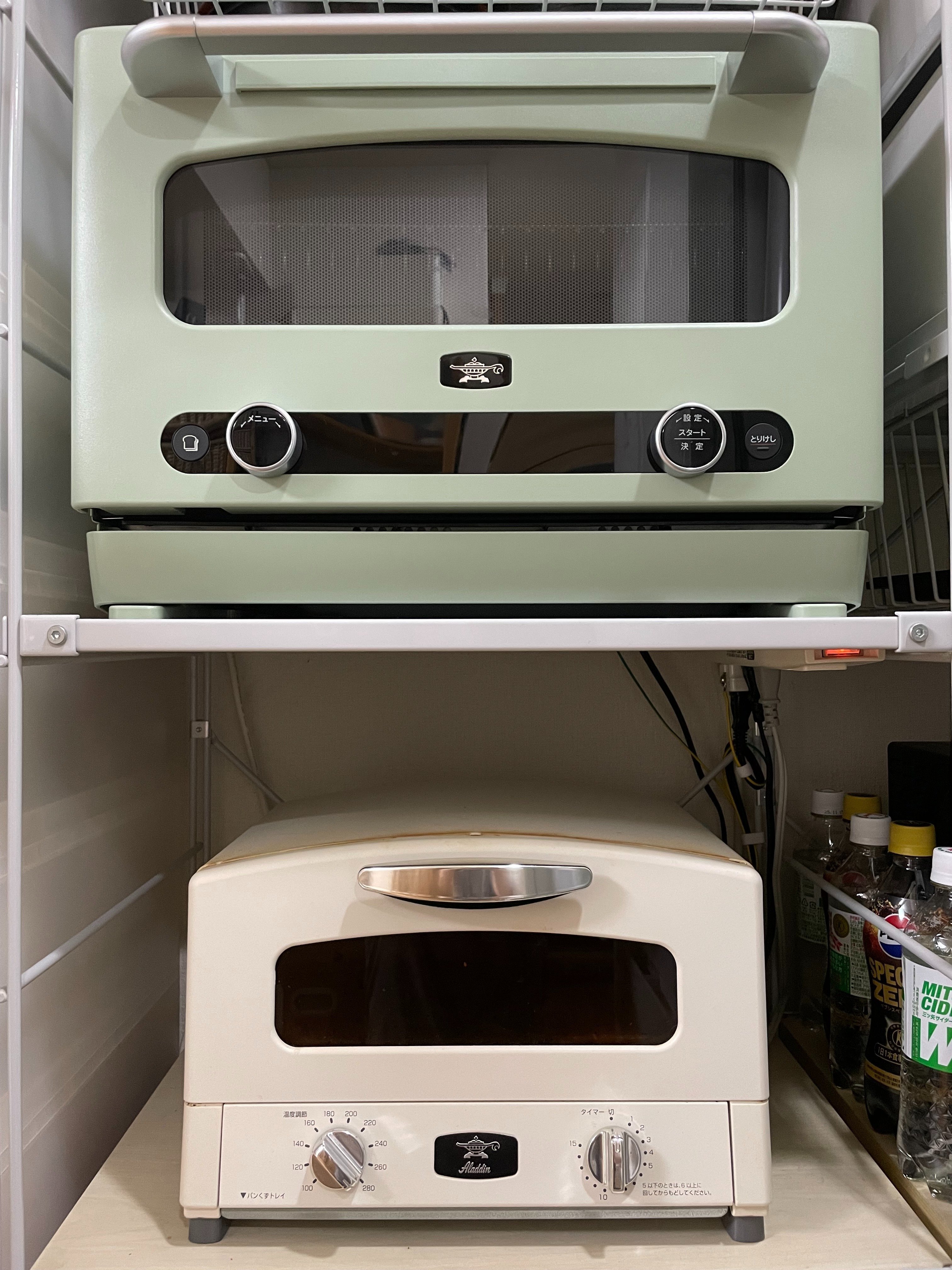 アラジン グラファイトオーブンレンジ AEM-G14A レビュー｜usacci