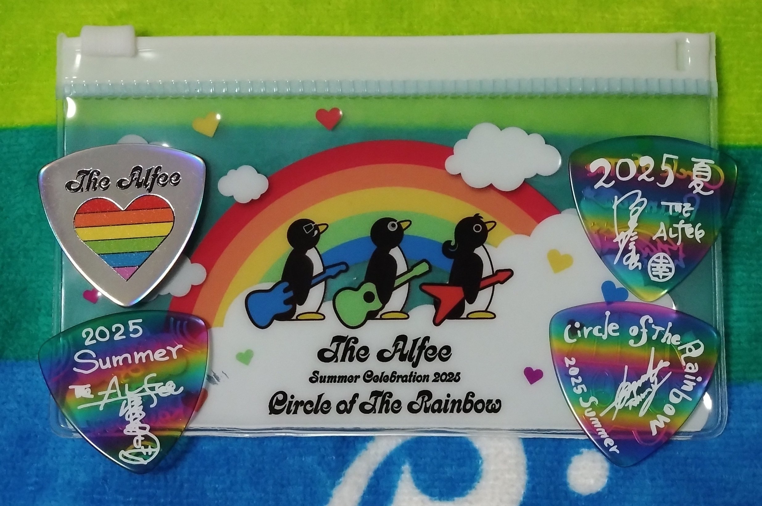 紅白新規がTHE ALFEE Summer Celebration 2025 Circle of The Rainbow