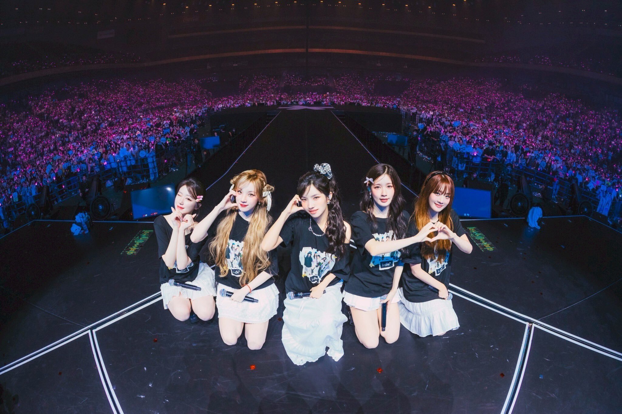 i-dle I-DLE Japan first tour トレカ 埼玉会場 ウギ シュファ JAPAN