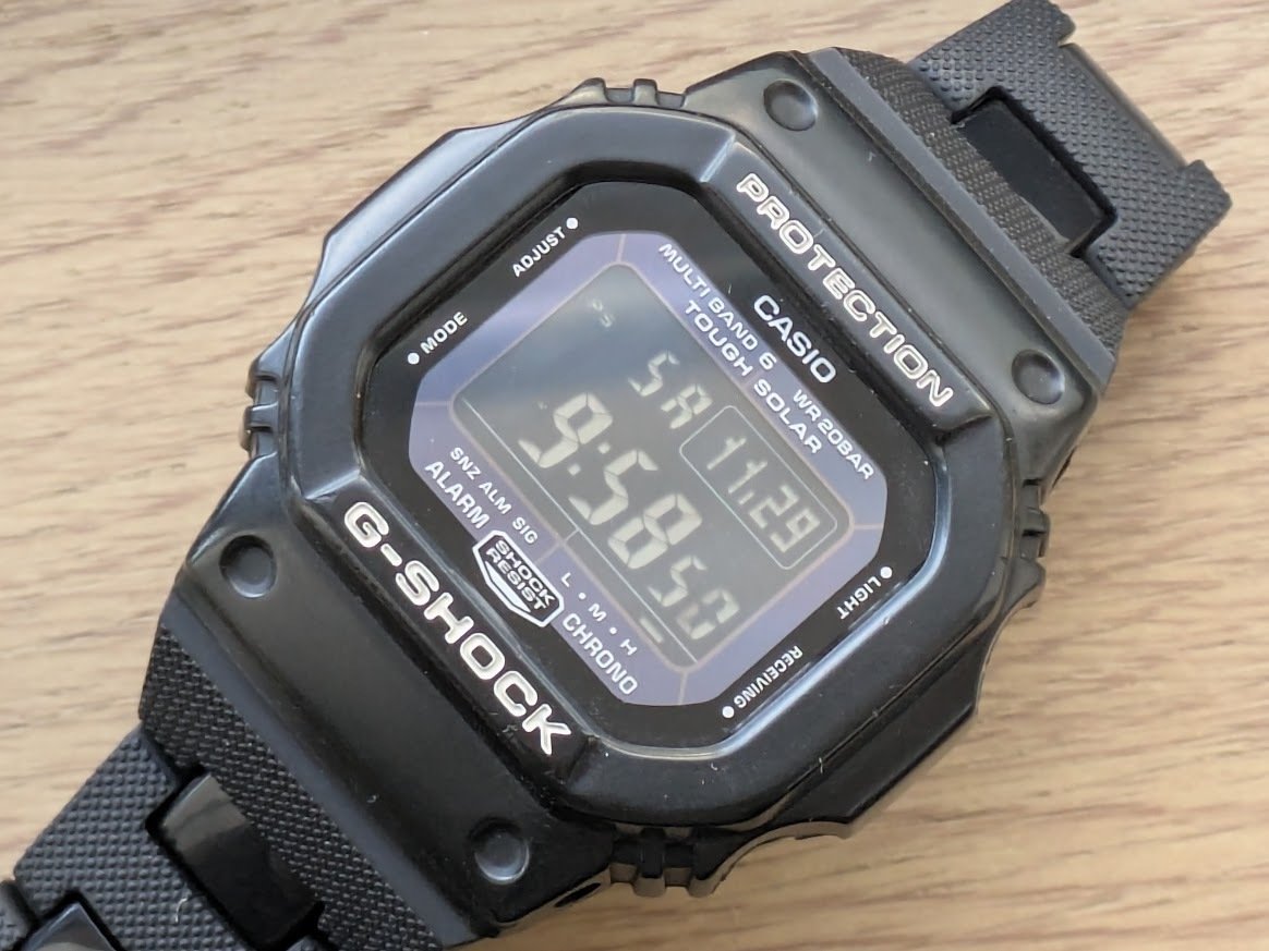 No.373 | Casio | GW-M5610TH | G-SHOCKの洗い方を説明する時計｜と