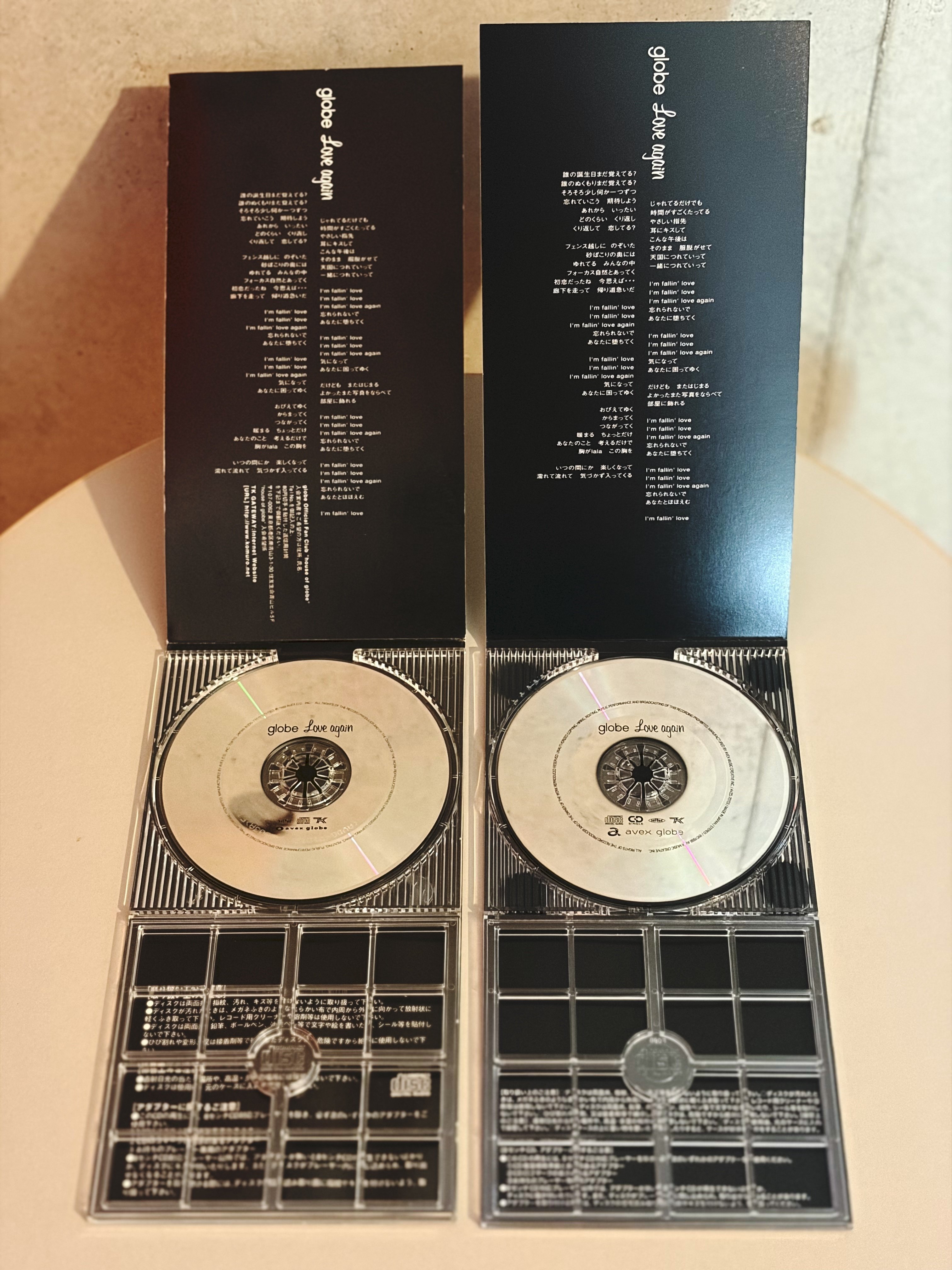 写真多めでお届け！ globe「Premium Limited 8cm Single BOX」を開封し