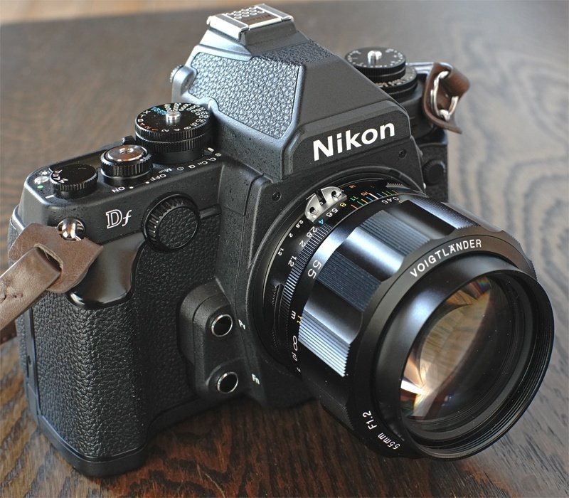 今更だけど、Nikon Df ② フォクトレンダー55mm Nokton F1