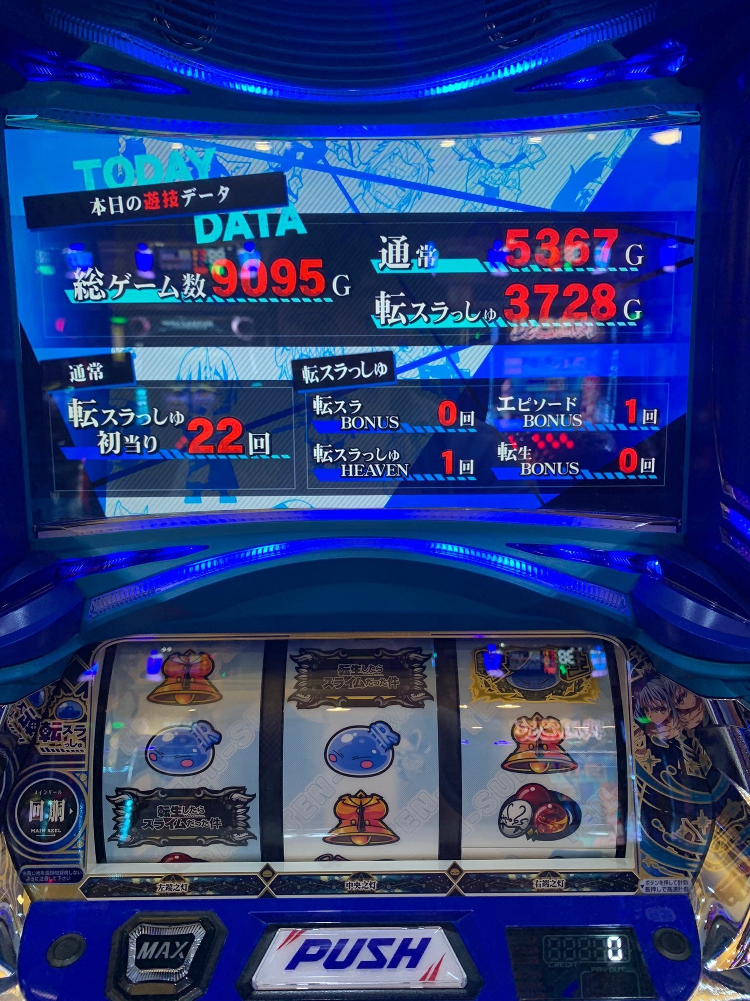 スマスロ L転生したらスライムだった件(転スラ) 設定56確定(5以上