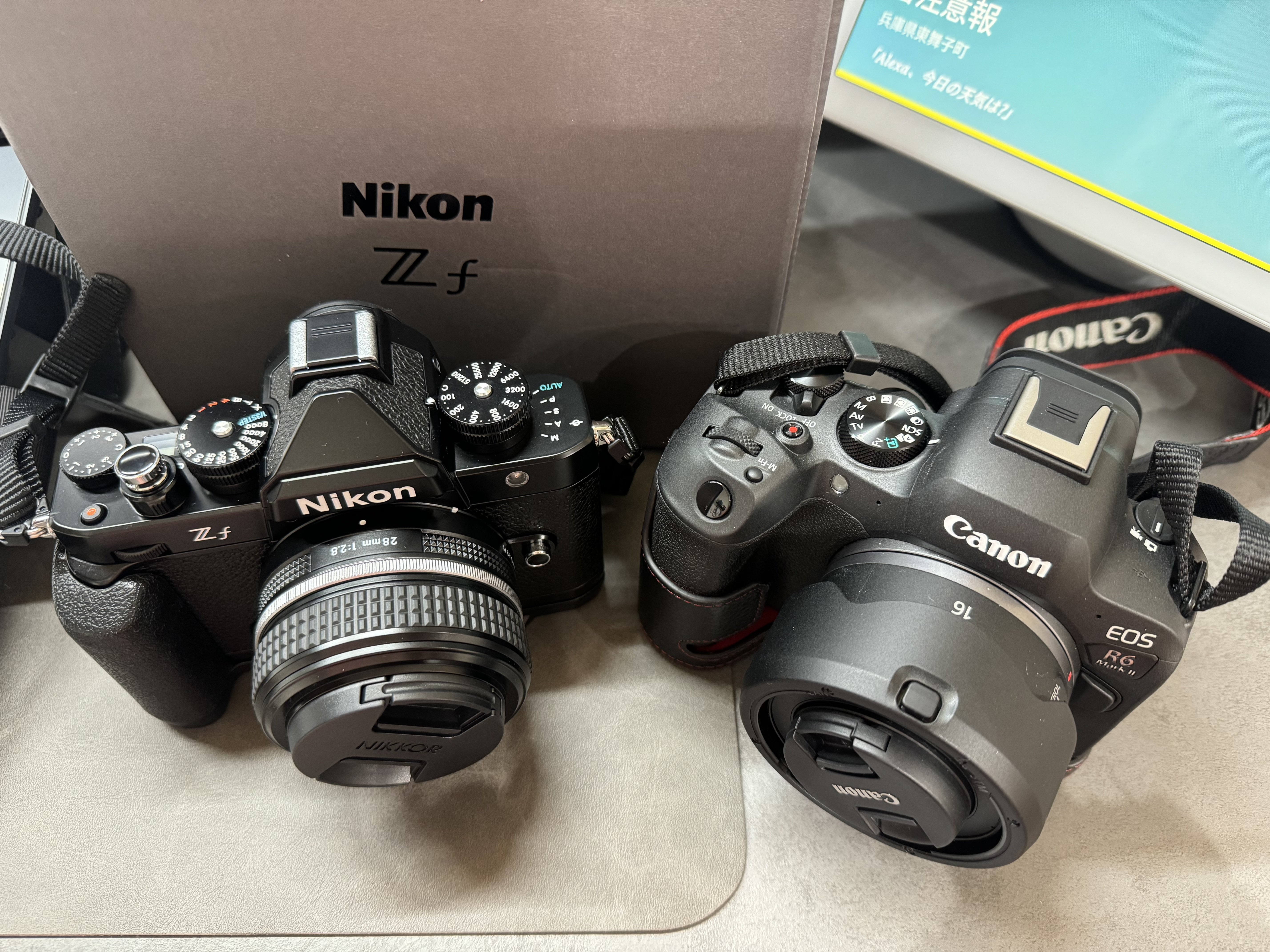 Nikon（ニコン）Zf-cと迷ってZfを購入（比較対象：canon markⅡ）｜ぷー