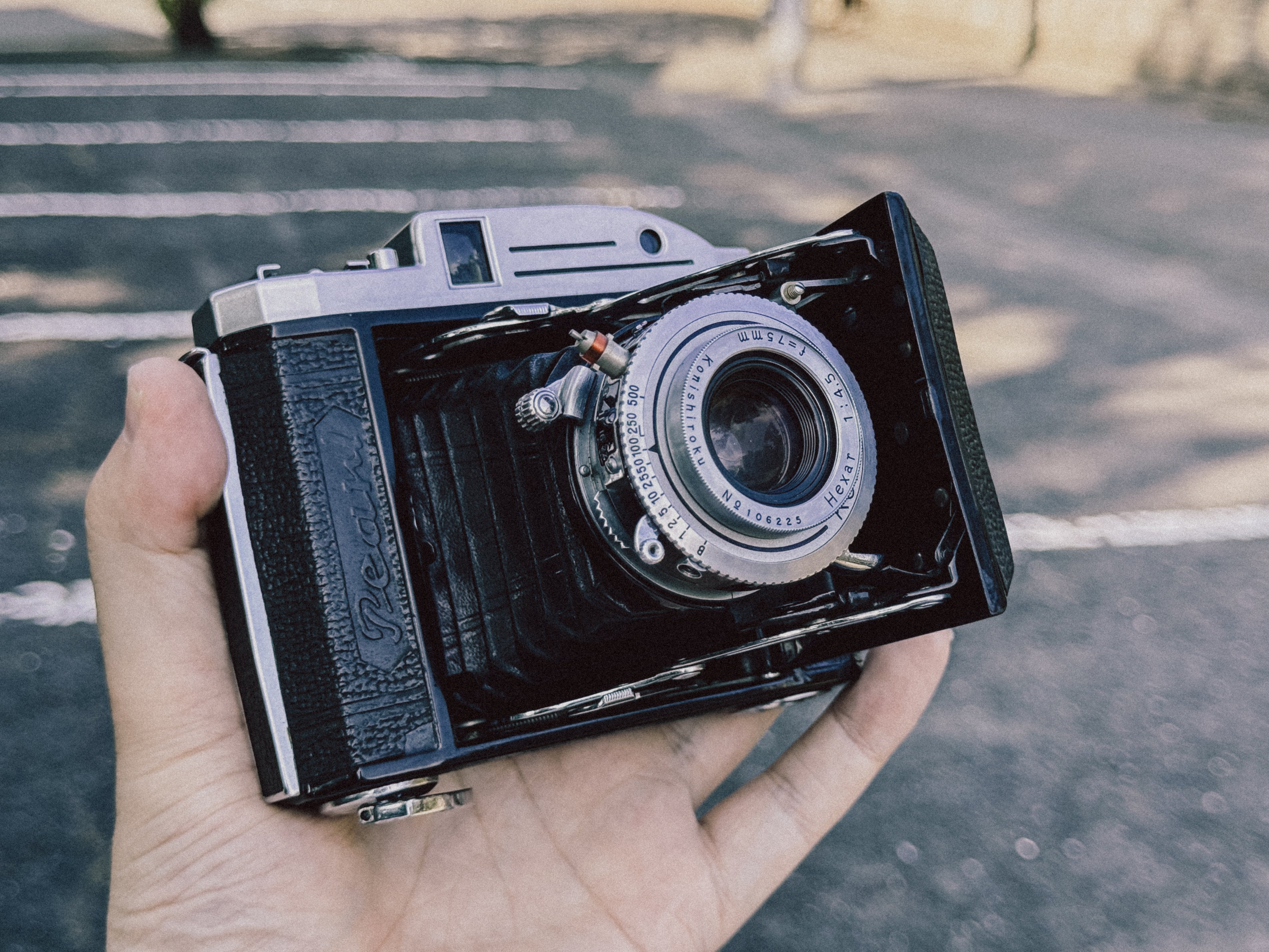 Konishiroku Hexar 250mm f/4.5 希少レンズ Konishiroku Hexar 250mm f