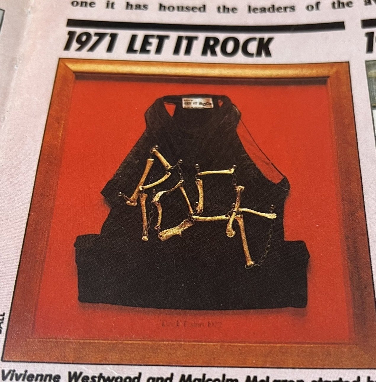 ホネホネロック〜ヴィヴィアンウエストウッドの息子，日本でチキンを