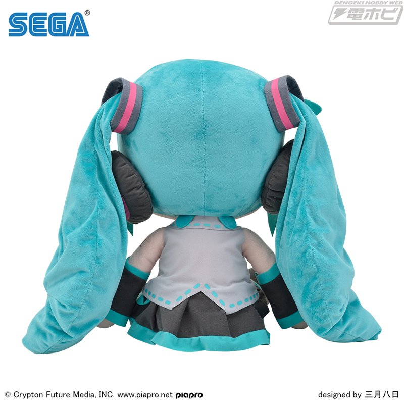 セガの“ふわぷち”シリーズから、初音ミクの「ふわぷち どでかジャンボ