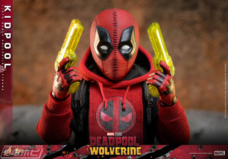 映画『デッドプール＆ウルヴァリン』のキッドプールが、1/6スケールの