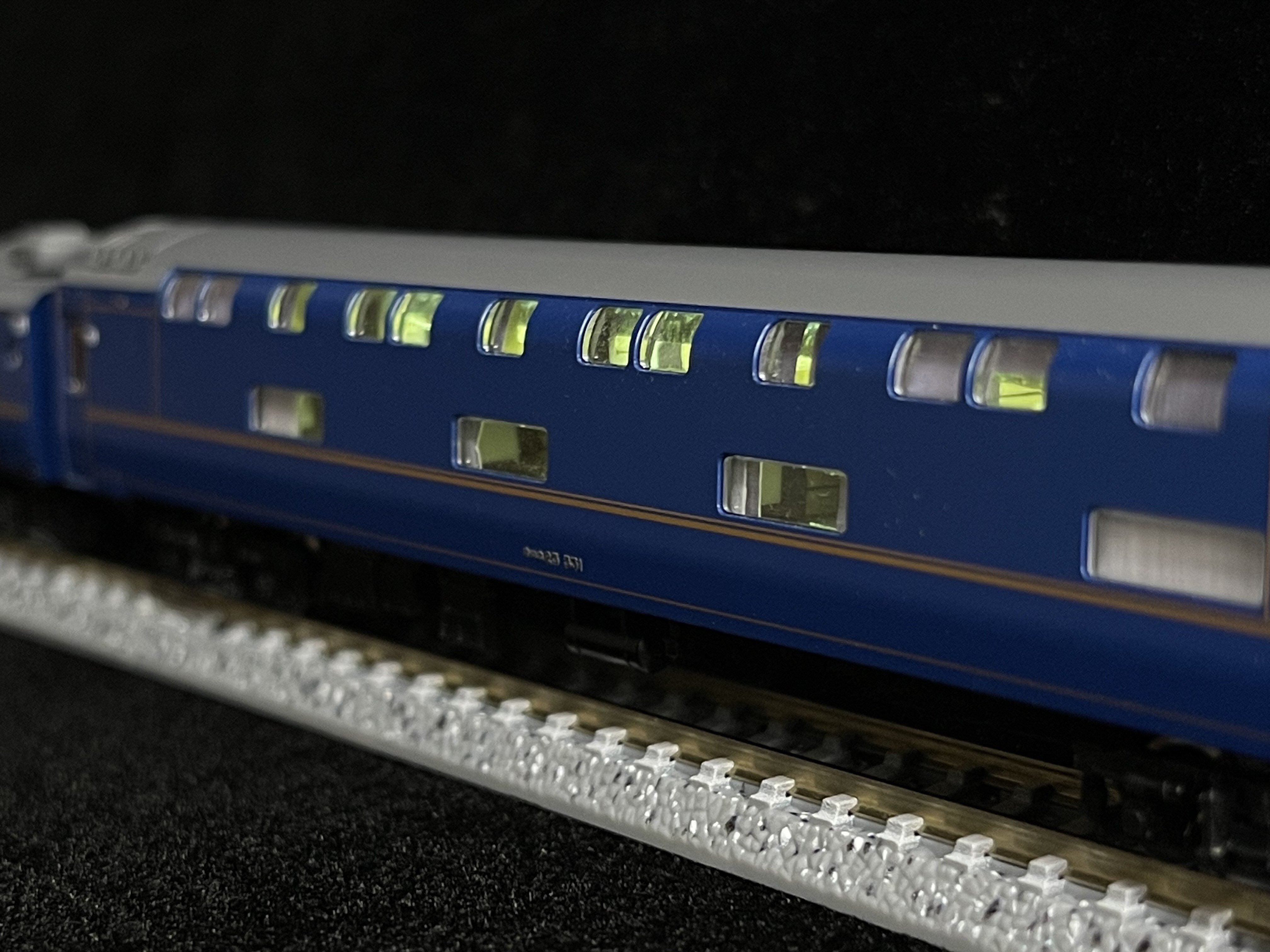 車両セット紹介】 98676 JR24系25形特急寝台客車(北斗星1・2号)基本