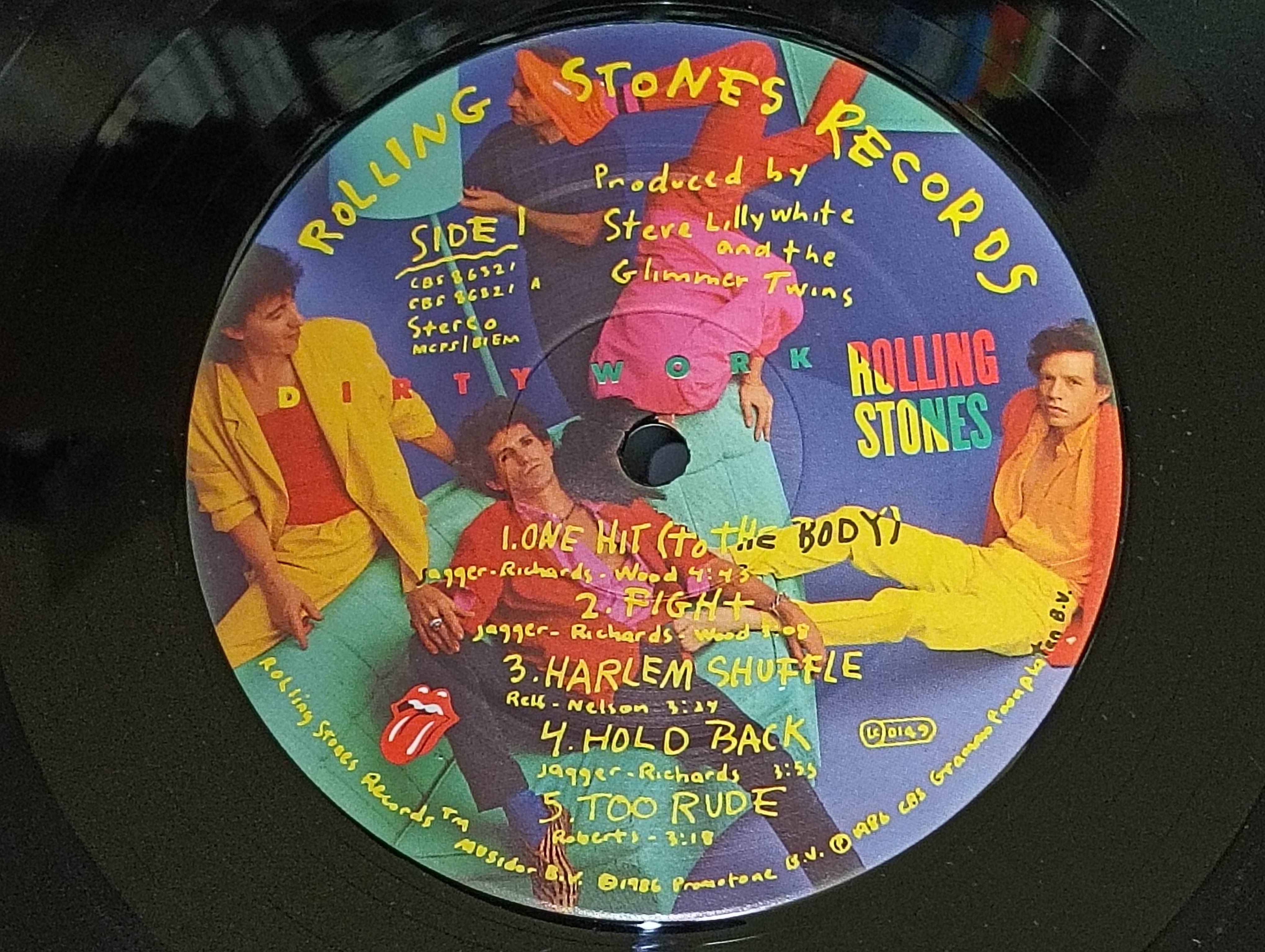 Dirty Work】(1986) Rolling Stones 暗黒期!?…キース主導の80年代硬質