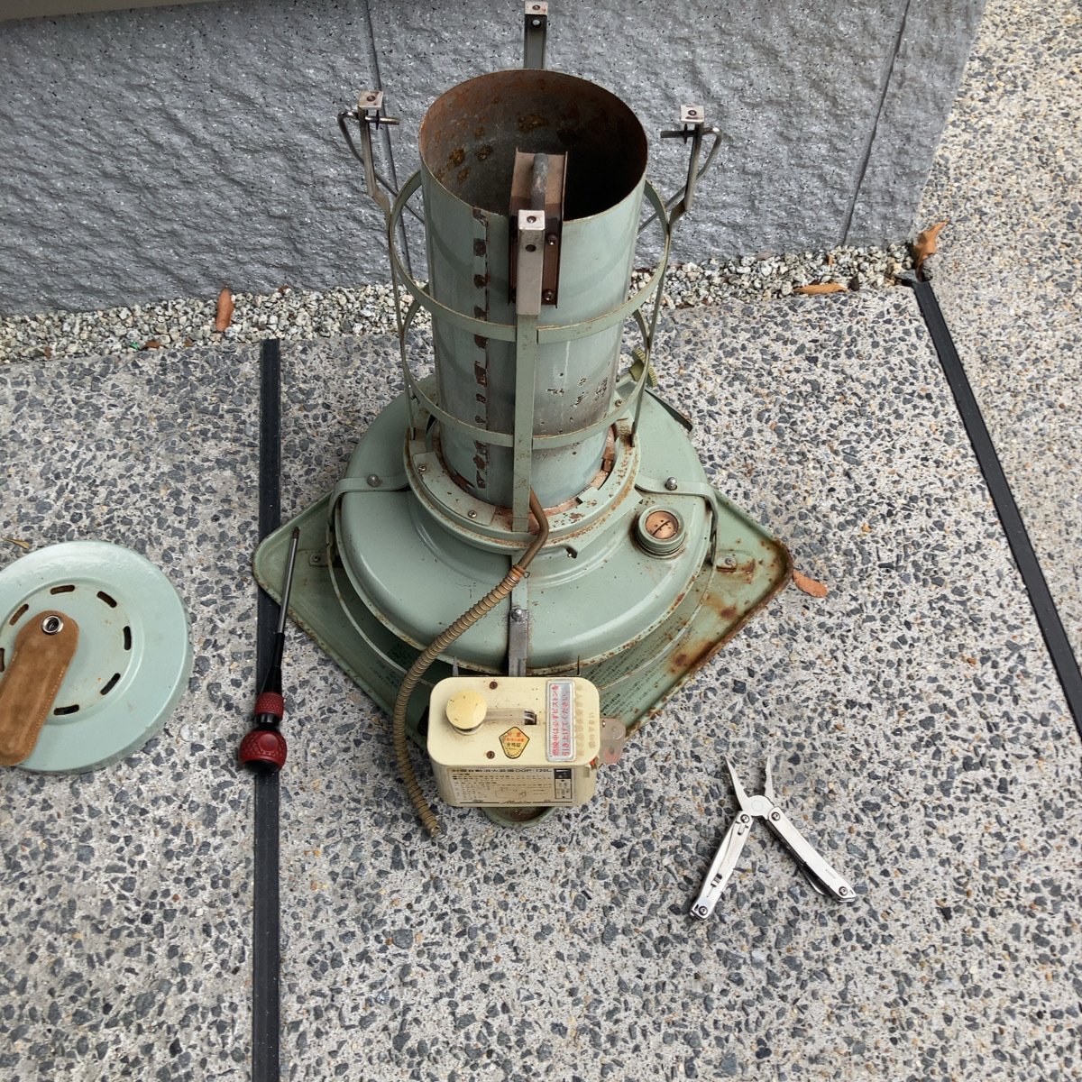 50年前のアラジンストーブ、37型を買った｜kzys.khn