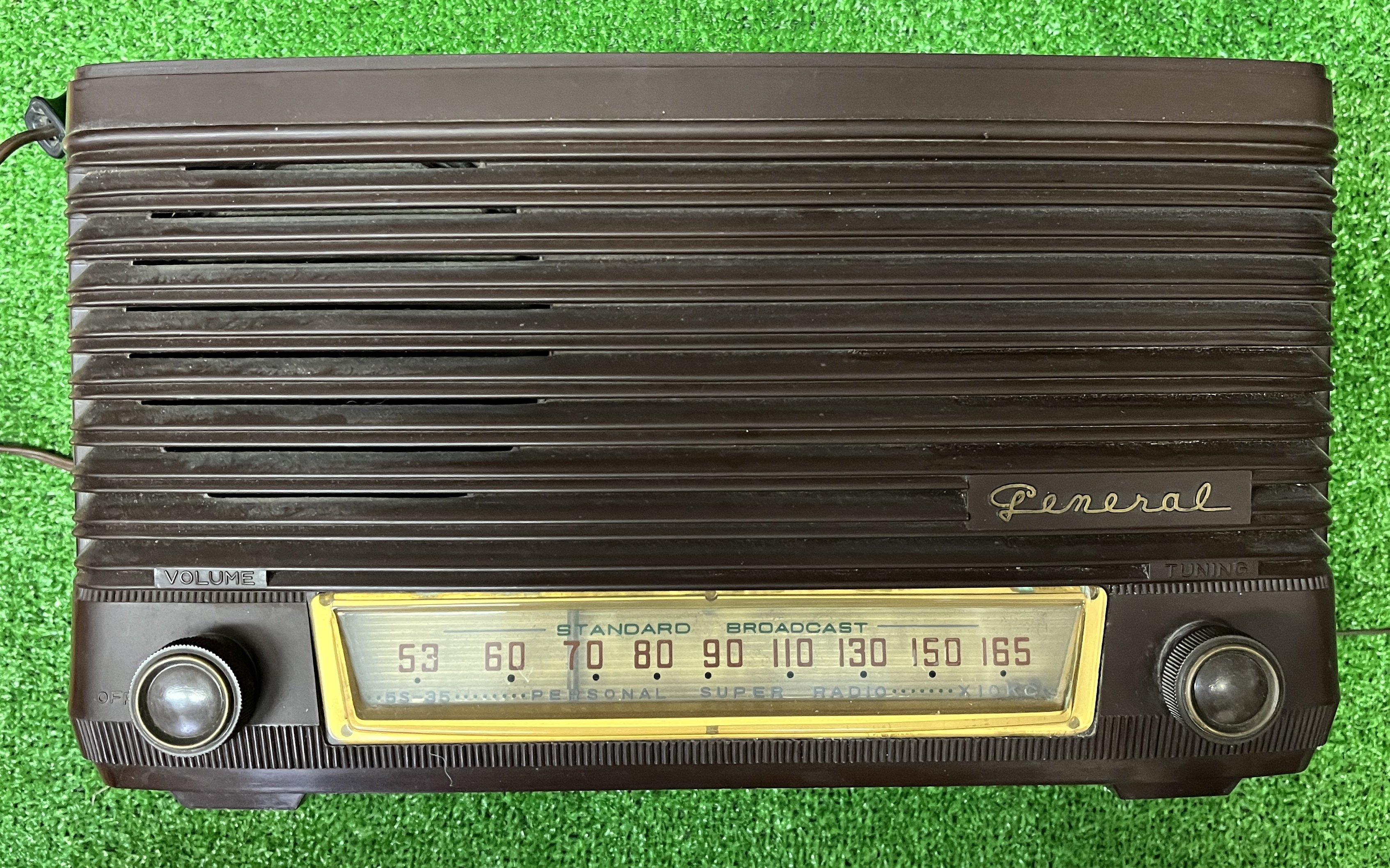 📻General真空管ラジオ - 古いiPhoneを繋いでみた -｜長畑ひろのり