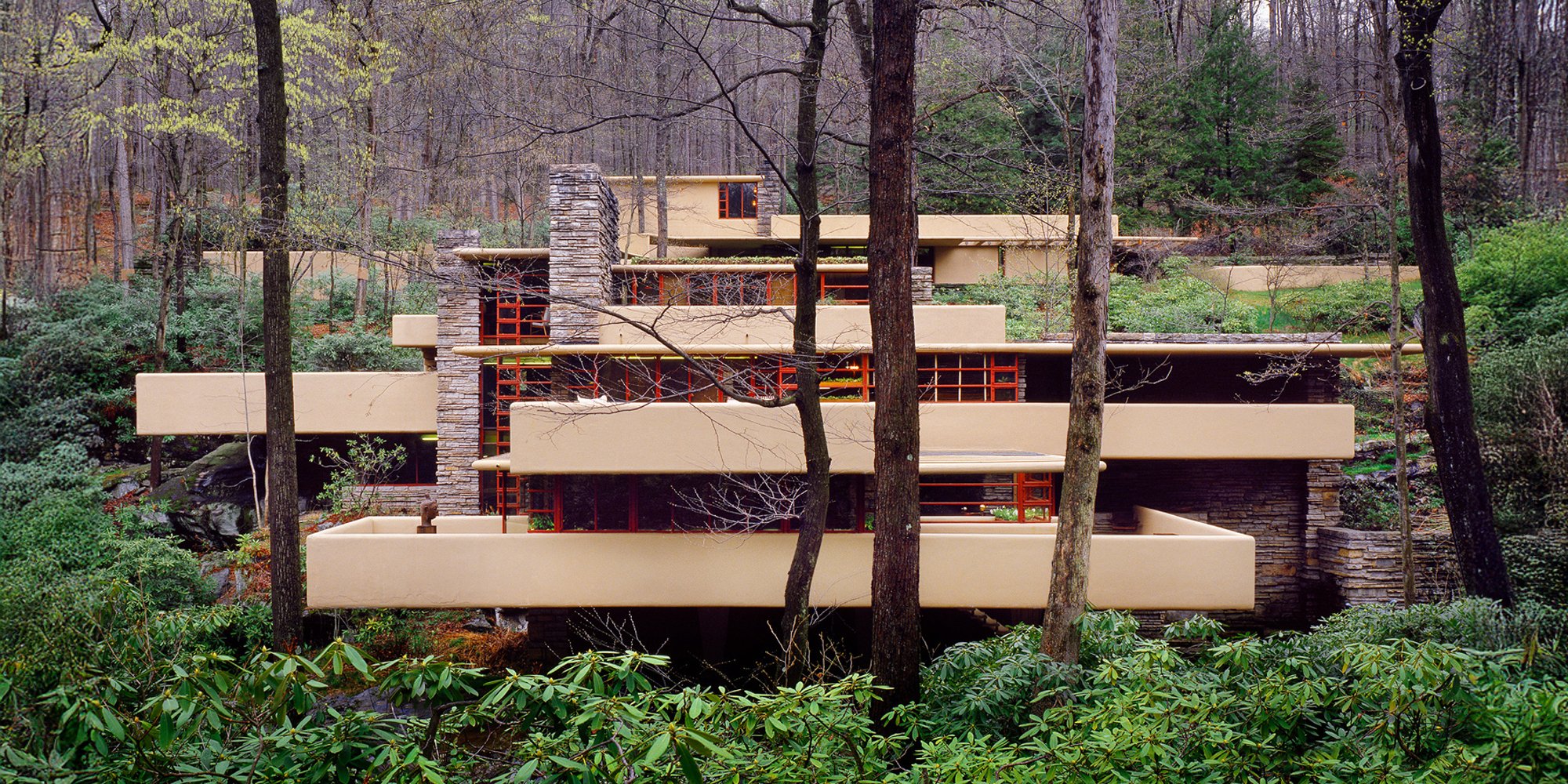 Fallingwater - Lynda Waggoner 編 落水荘 落水荘/Fallingwater | 空間