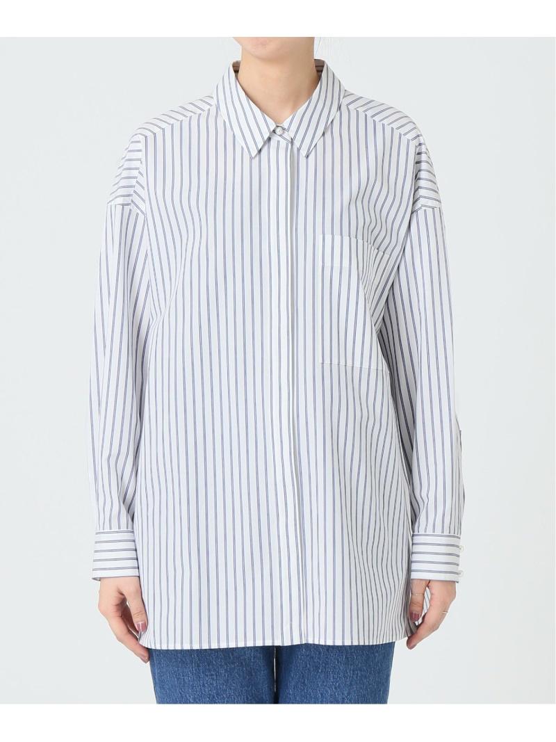 Spick & Span(スピックアンドスパン)の「パールボタンオーバーシャツ