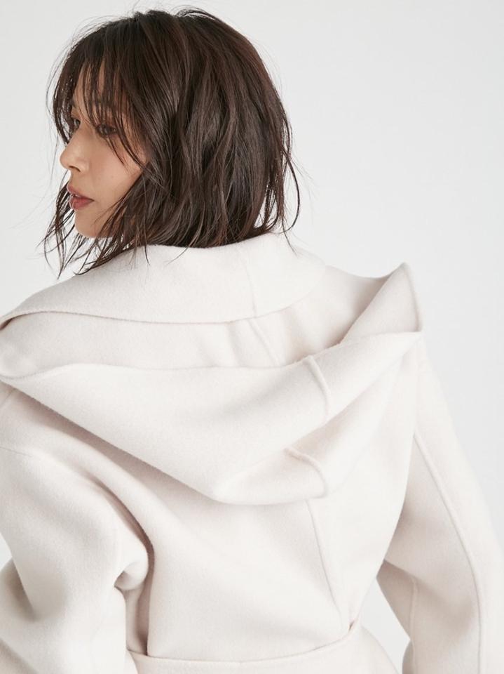 FRAY I.D(フレイ アイディー)の「2wayフードショートリバーコート