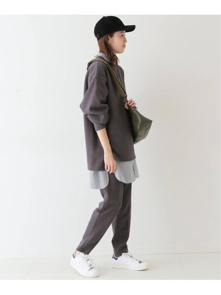 SLOBE IENA(スローブイエナ)の「ダブルフェイスジョーゼットパンツ