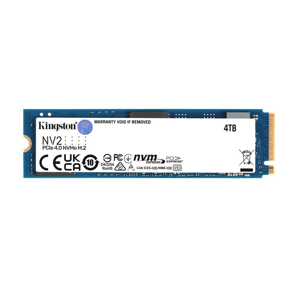 Kingston Unidad SSD 4TB PCIe NVMe Gen4 M.2 NV2 | pc Factory