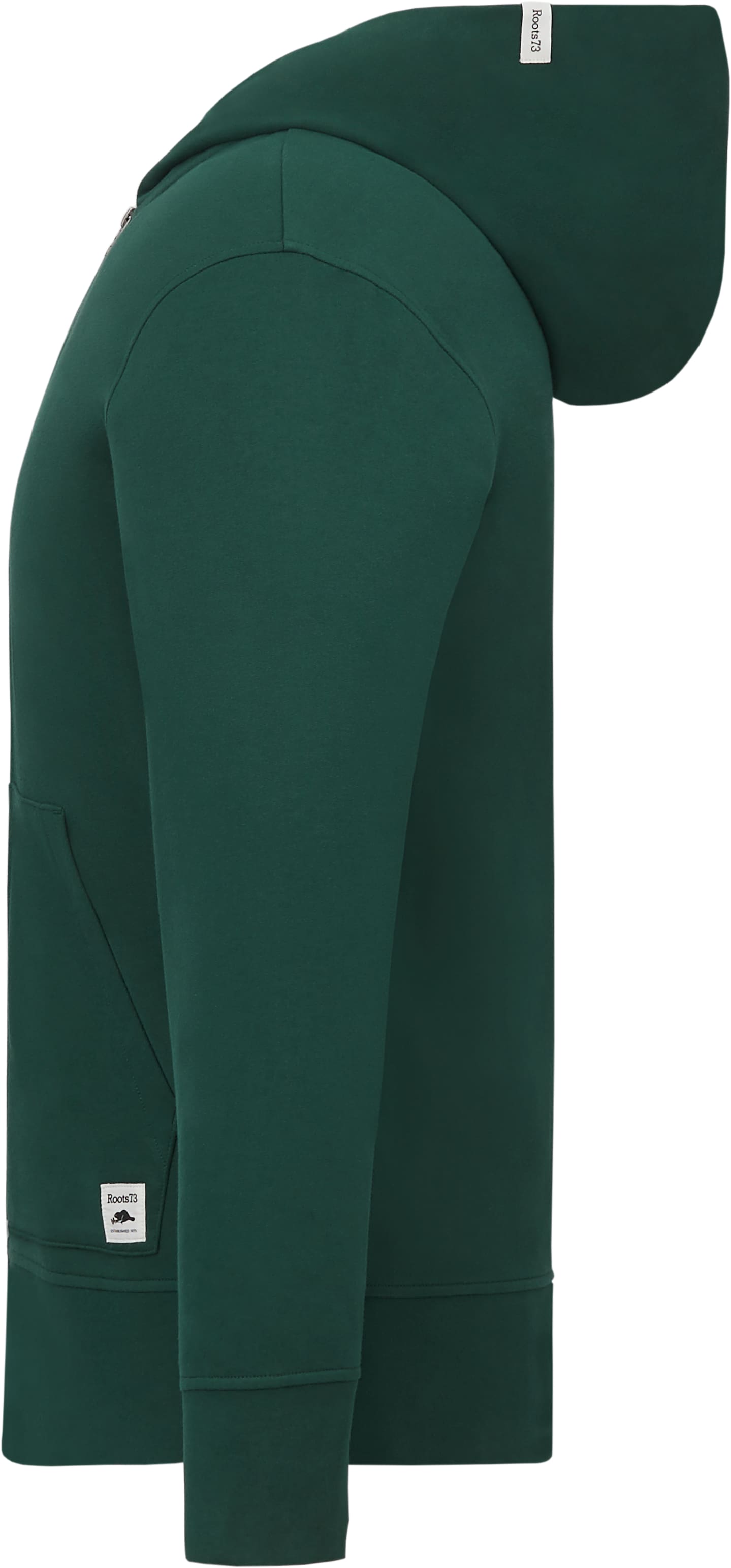 Men's Roots73 CANMORE Eco French Terry Full Zip Hoodie | PCNA