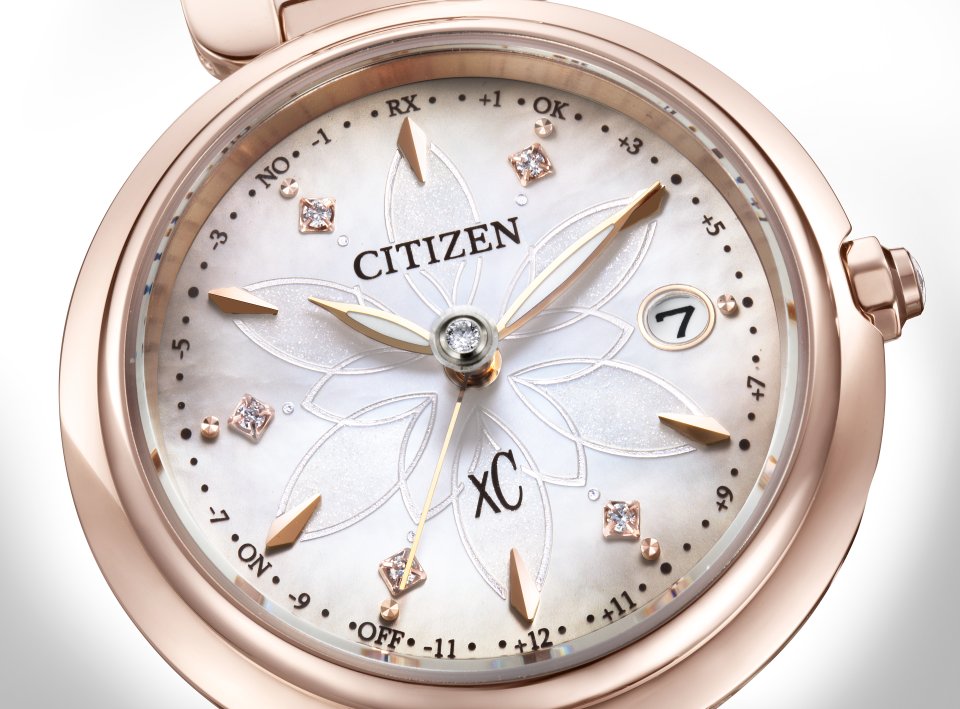 シチズンだけのSakura pink®に新作が続々登場、『シチズン クロスシー