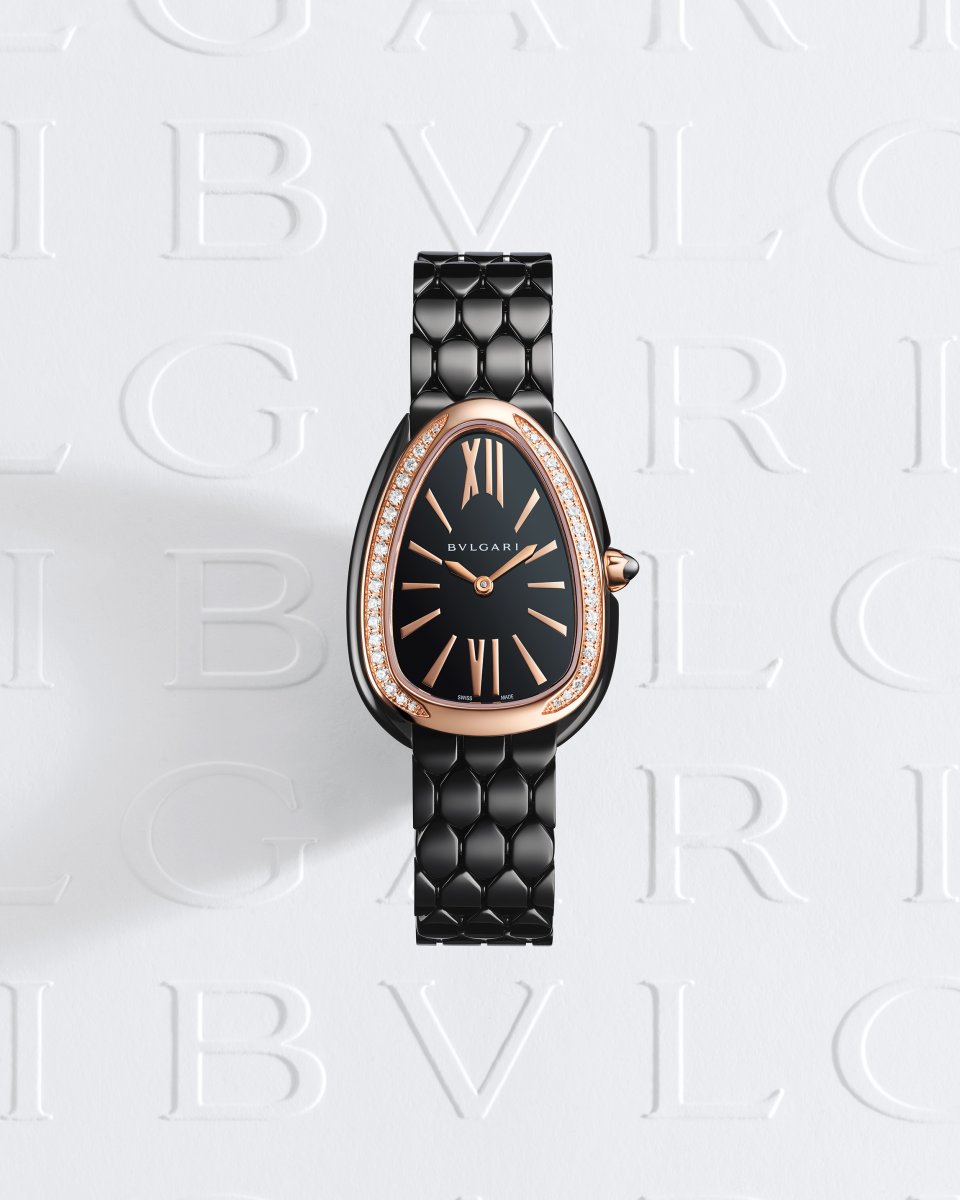 ブルガリのタイムレスなブラック ウォッチ～「セルペンティ