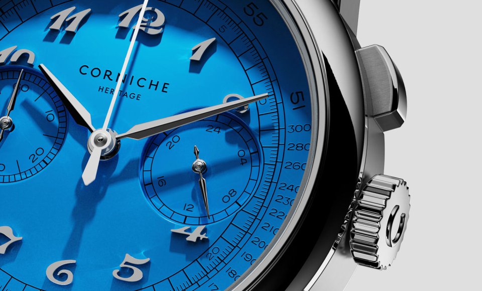 コーニッシュ(CORNICHE)から 限定クロノグラフ「オブスキュアⅡ