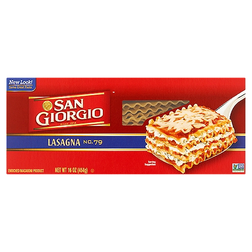 San Giorgio Lasagna No. 79 Pasta, 16 oz - ShopRite