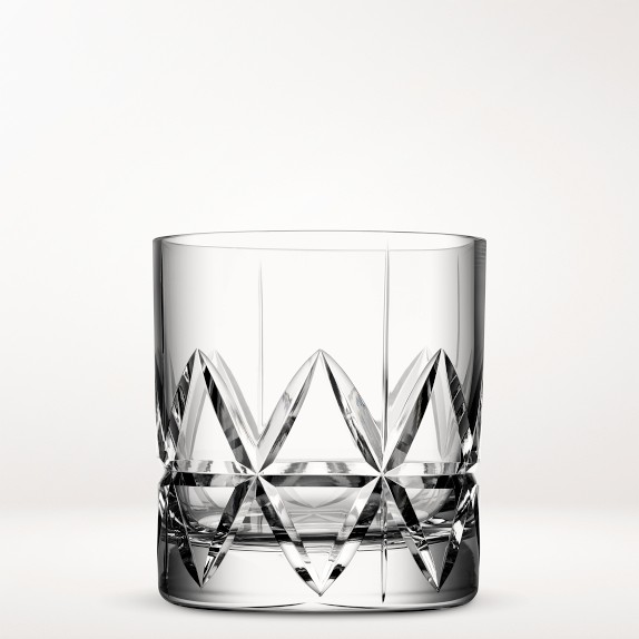 Orrefors Peak Double Old-Fashioned Glasses Set | Williams Sonoma