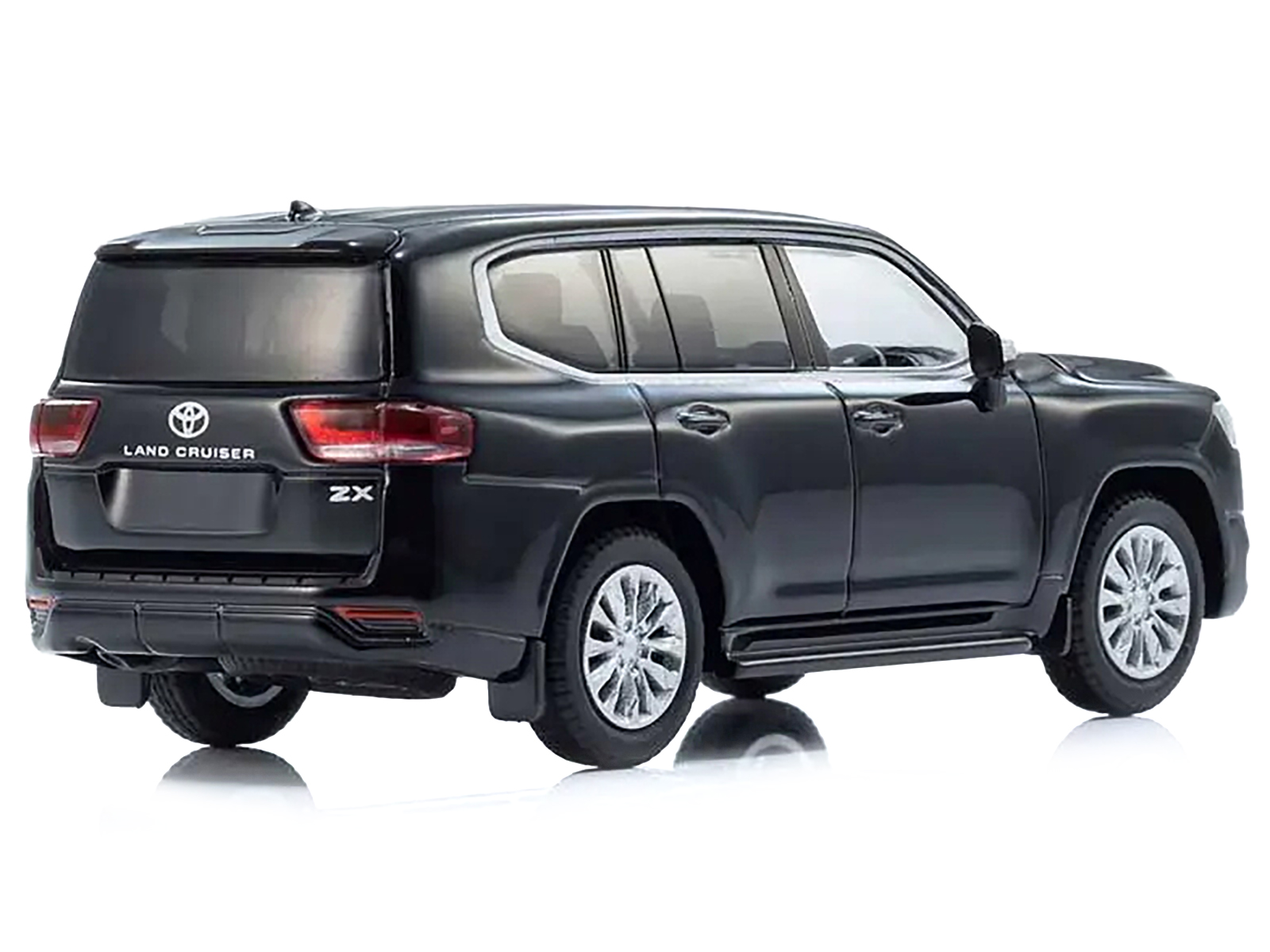 Toyota Land Cruiser ZX RHD (Right Hand Drive) Black with Mini Book
