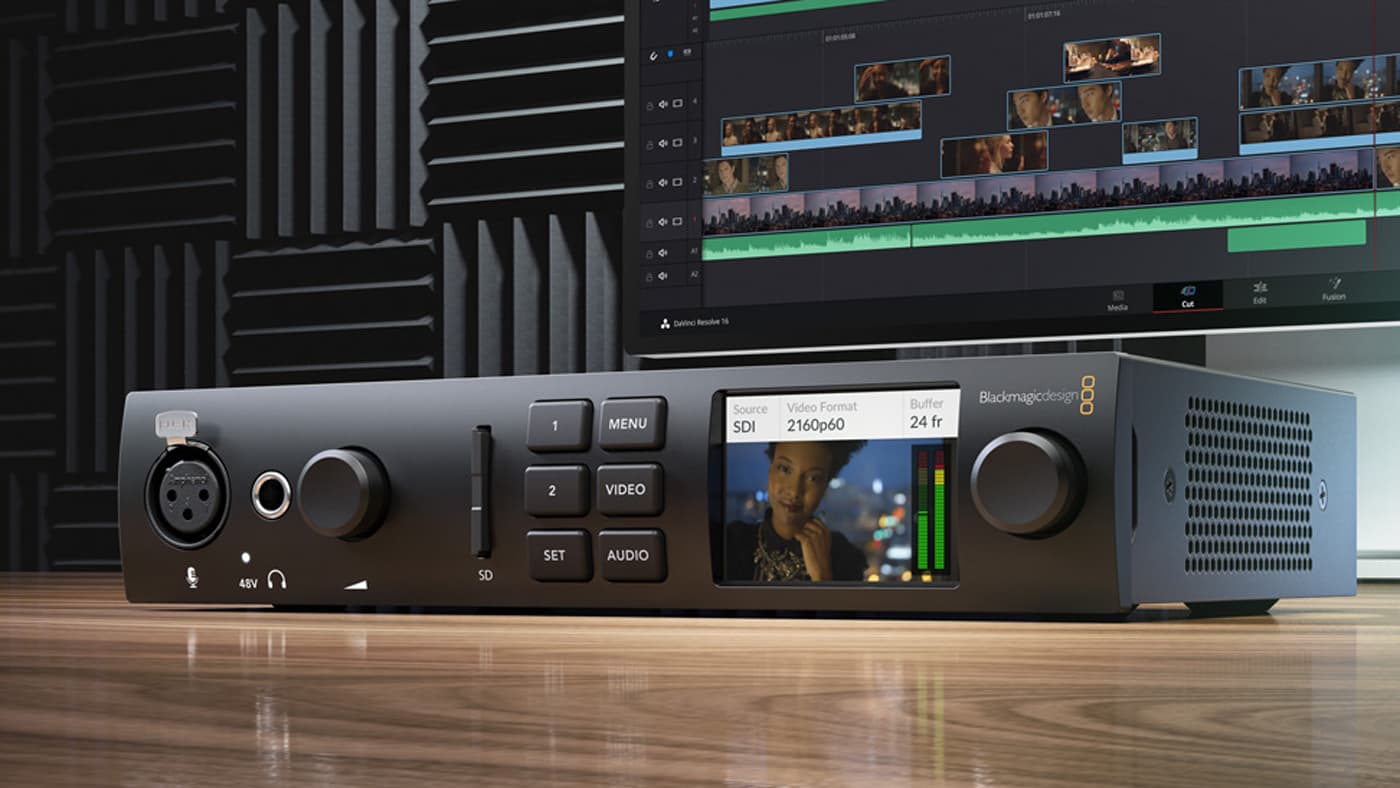 Blackmagic surprises with new UltraStudio 4K Mini - Videomaker