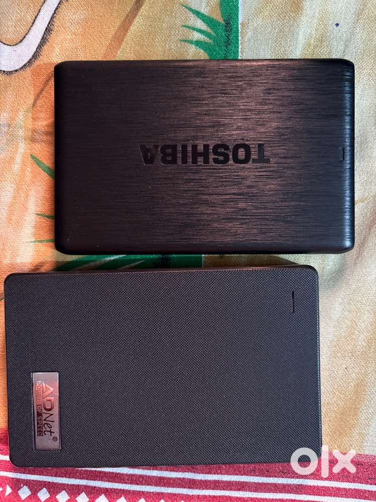 HARD DISK 512 gb external toshiba and 1 gb segate - Hard Disks