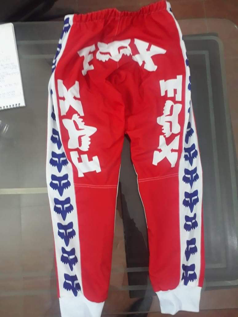 Rick Johnson Vintage Fox Honda Motocross Pants Red – Apace Racing
