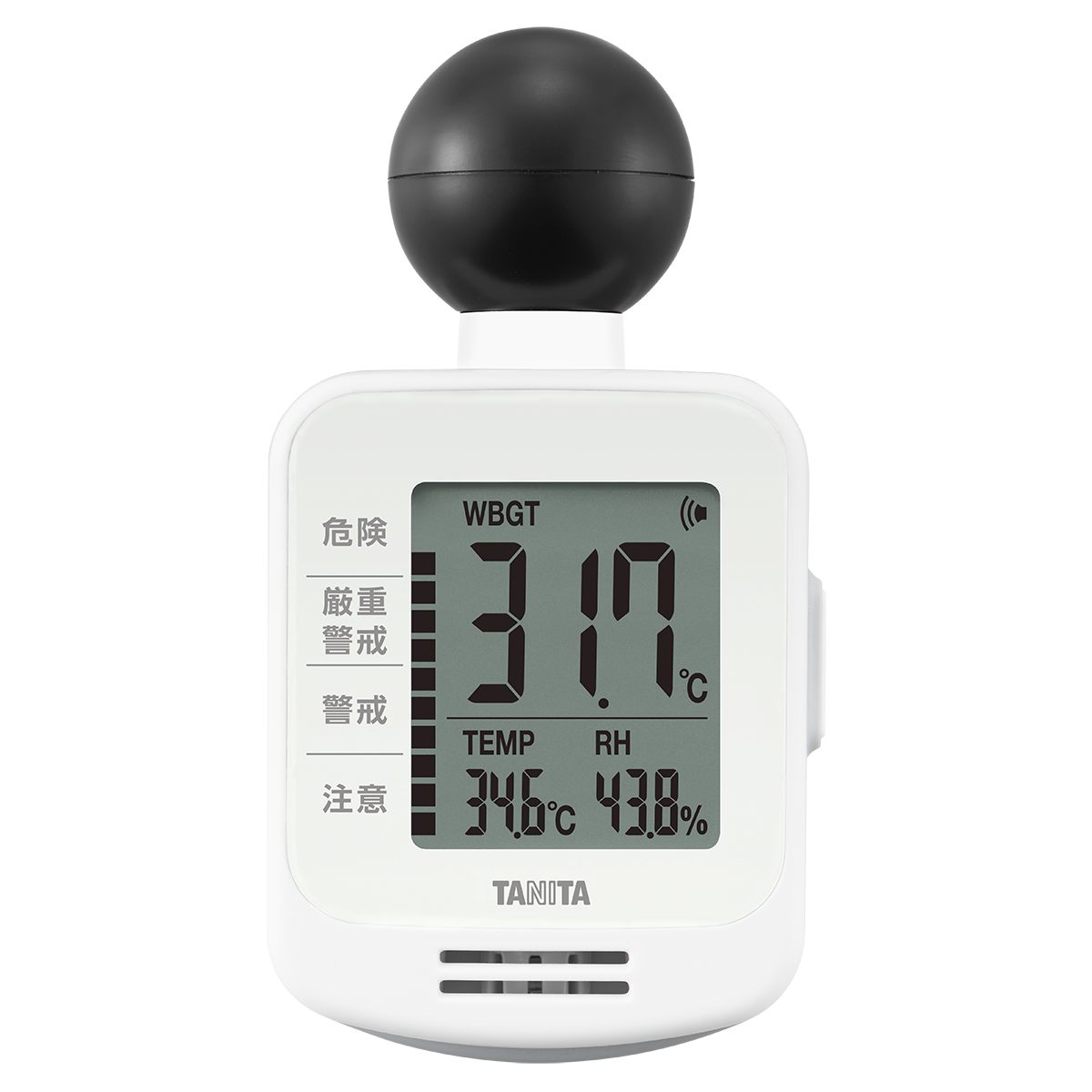 黒球式熱中症指数計 熱中アラームTC-301 | タニタ