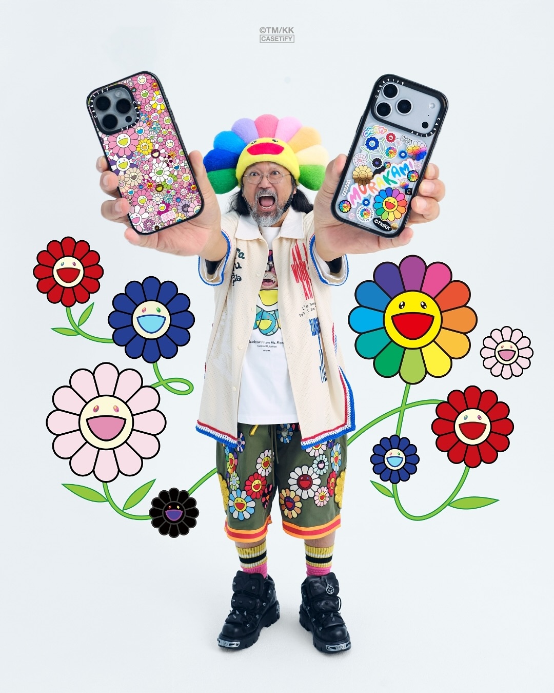 Takashi Murakami × CASETiFY】第3弾 FLOWERS BLOOM より新作コラボ