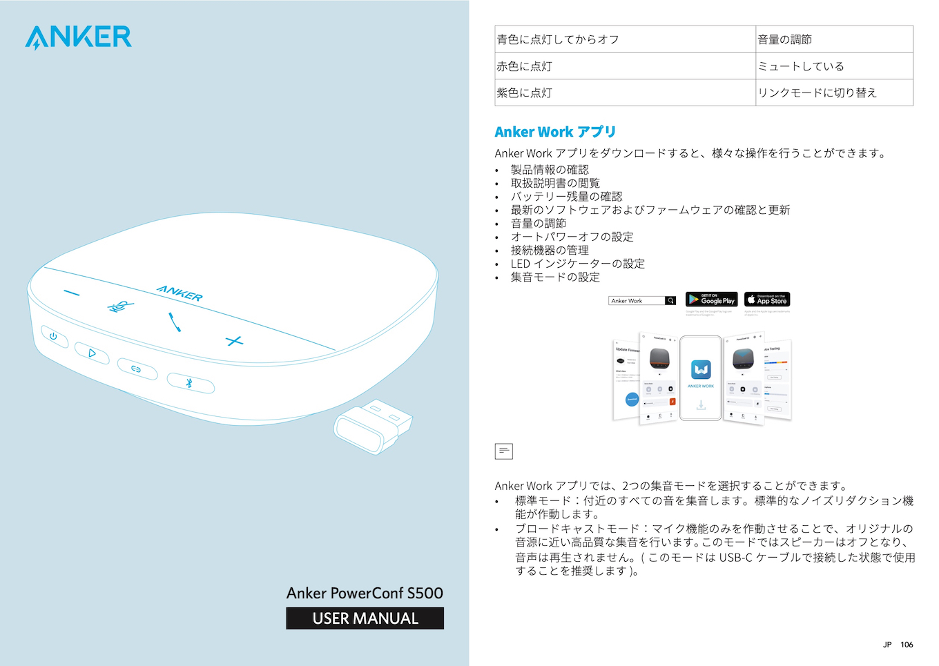 Anker Japan、Zoom認証を取得しAnkerWorkアプリに対応した会議用マイク