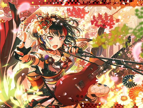 バンドリ！ガルパ】[茜さす学び舎]美竹蘭のステータスとエピソード