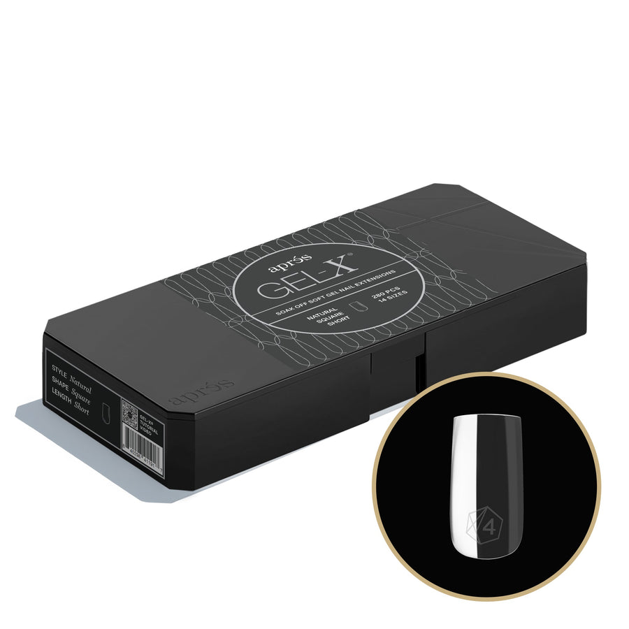 Gel-X® ナチュラル スクエア ショート (280pcs) – Aprés Nail - Japan