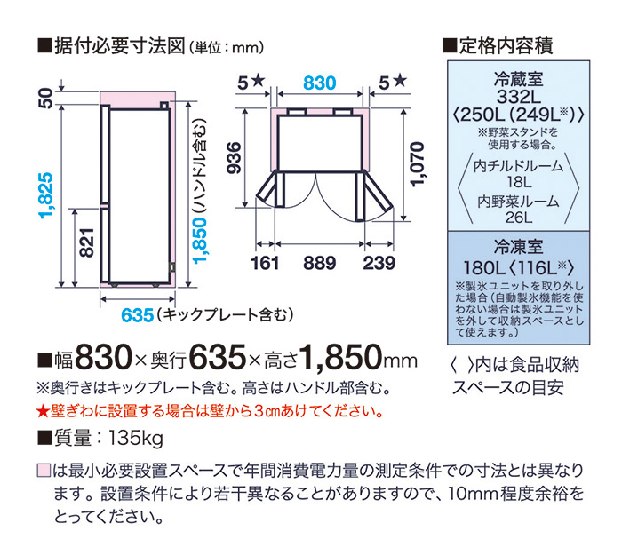 AQR-TZA51M | アクア株式会社（AQUA）｜生活家電