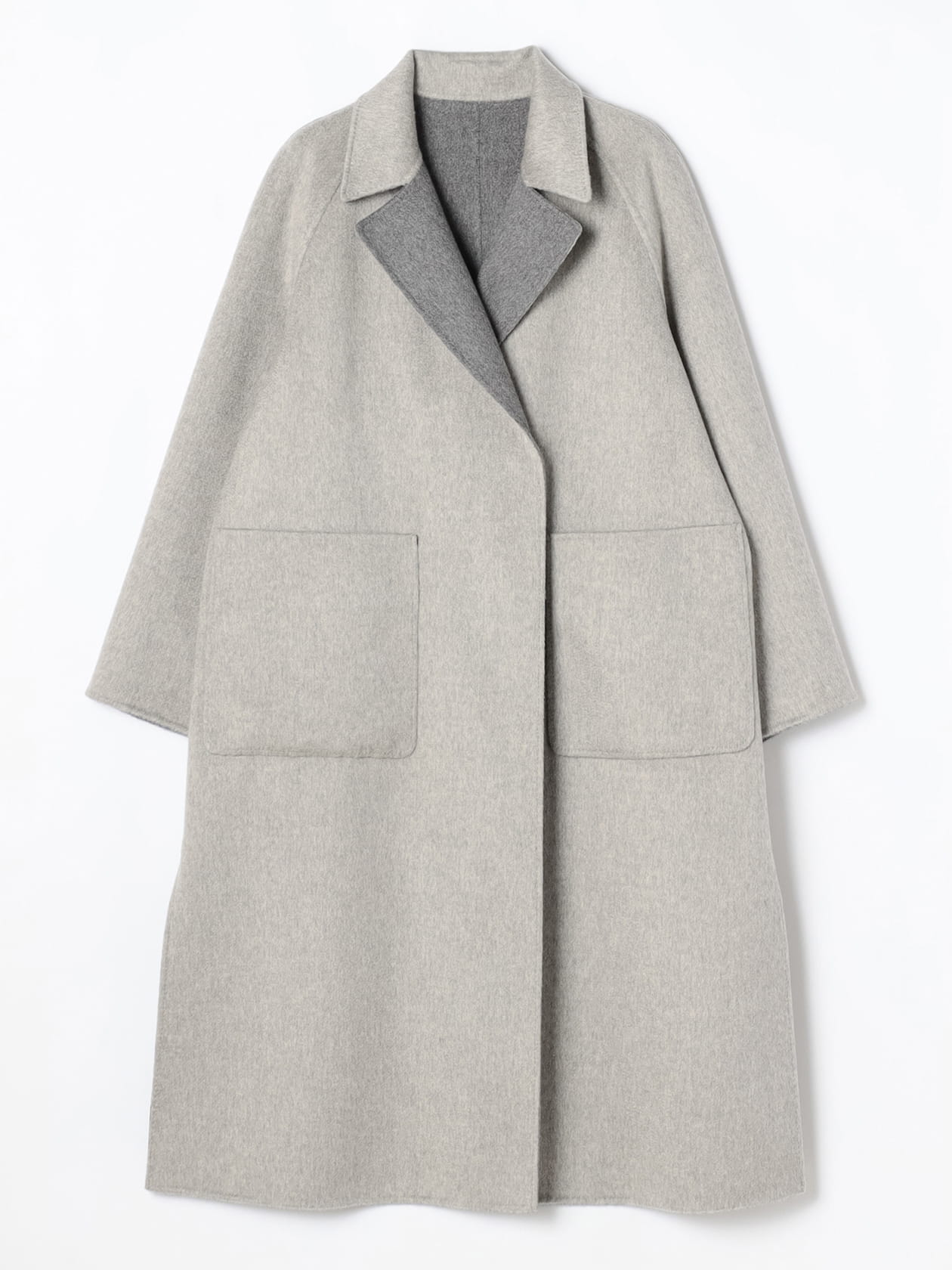 カシミヤダブルフェイス リバーコート