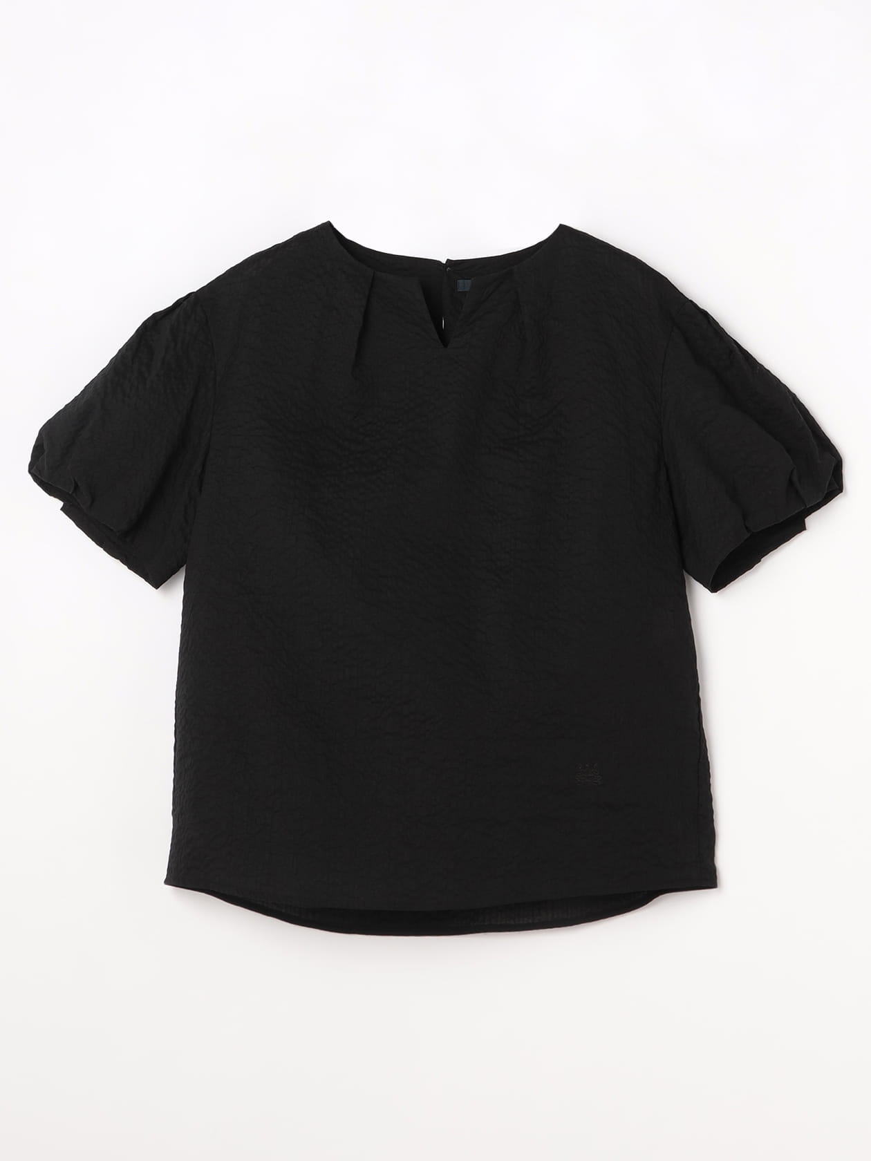 パフスリーブ スキッパーブラウス