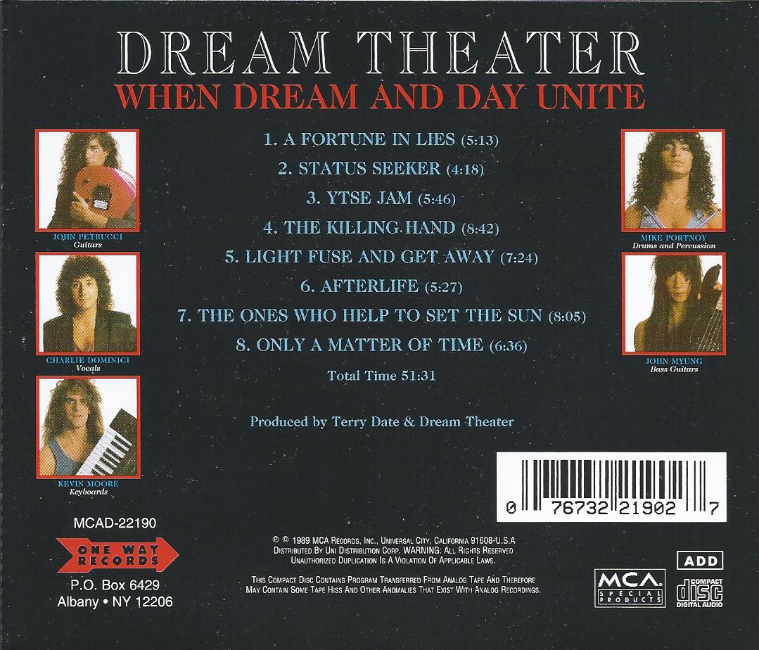 Dream Theater – When Dream and Day Unite Ad (Musician magazine