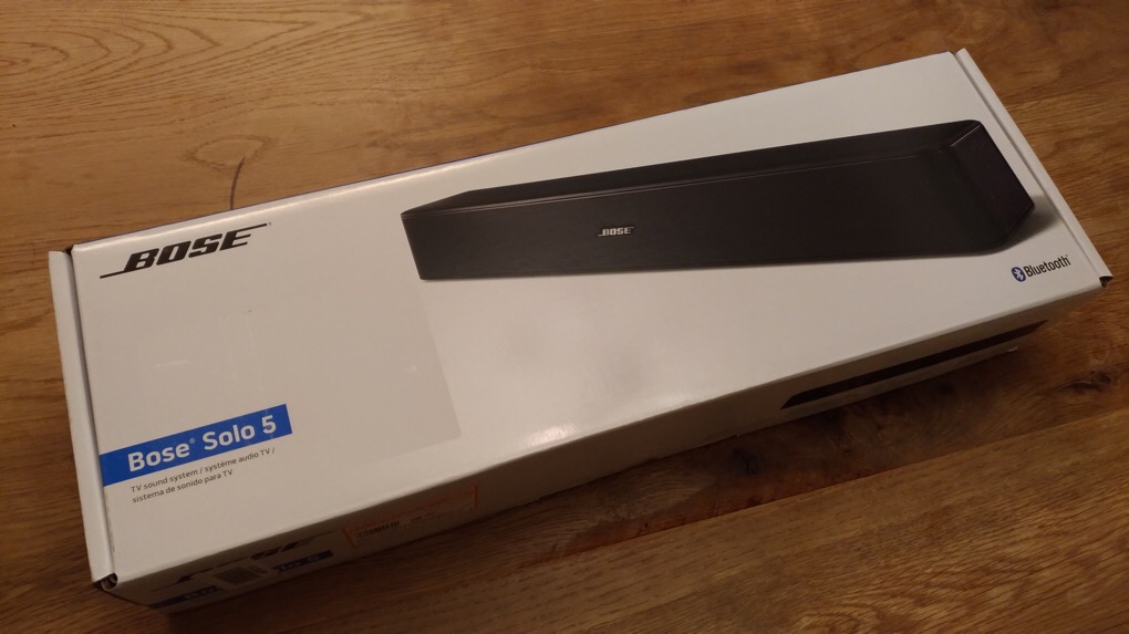 BOSE Solo 5 TV sound systemを導入してTVのスピーカーを