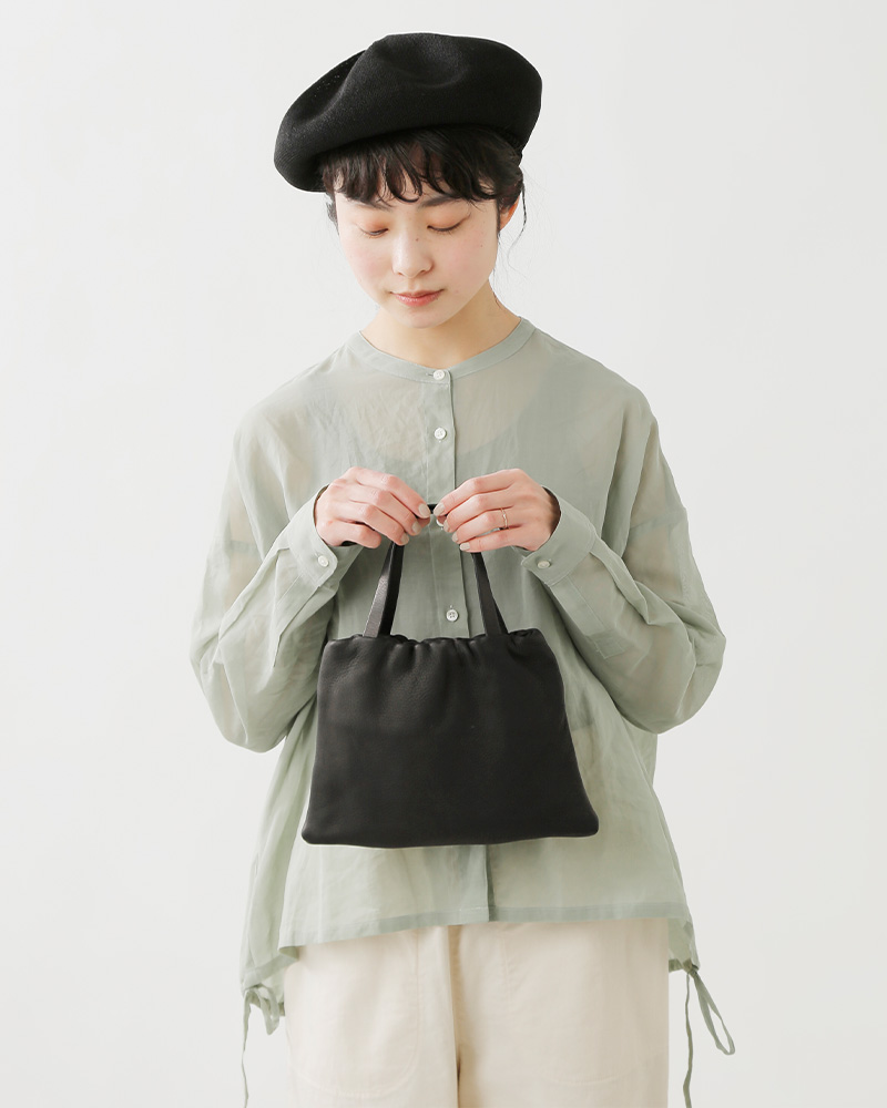 Aeta アエタ エラスティックレザートートバックS “ELASTIC TOTE S
