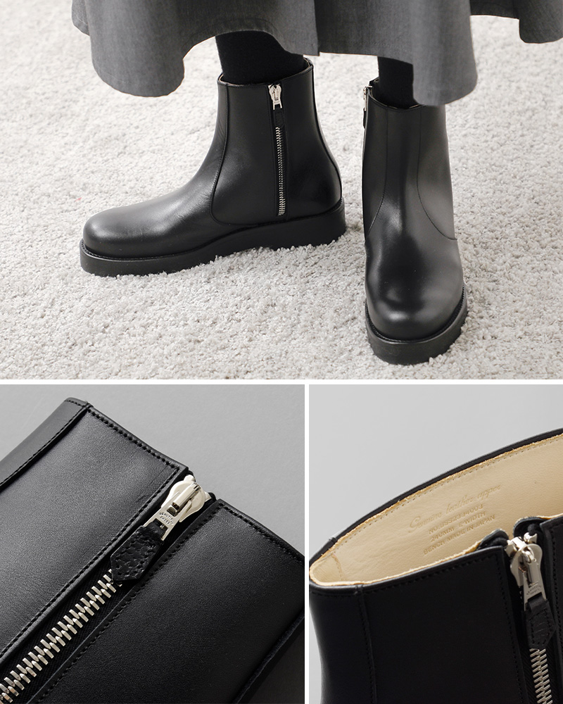 BEAUTIFUL SHOES ビューティフルシューズ ステアレザー サイドジップ