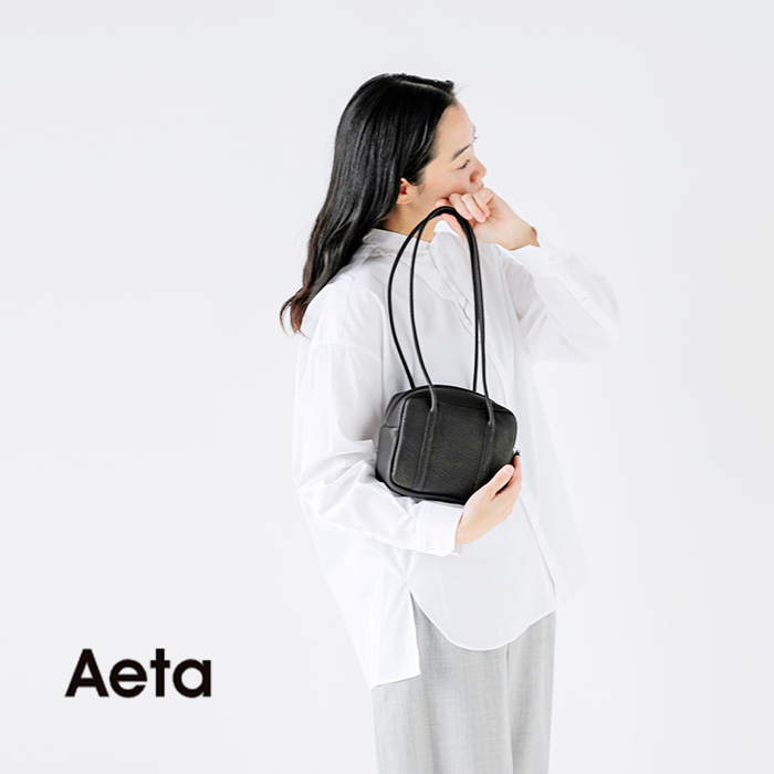 Aeta アエタ ディアレザー スクエア ボストン ロング ハンドル ミニ